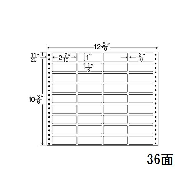 ナナラベル MX12L ナナフォームM 36面4×9 500シート