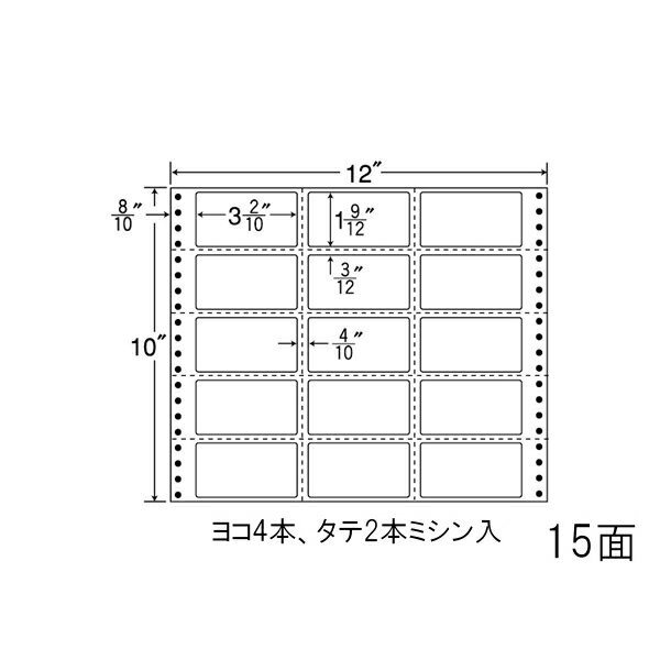 乐天商城 - ナナラベル MX12T ナナフォームM 15面3×5 500シート