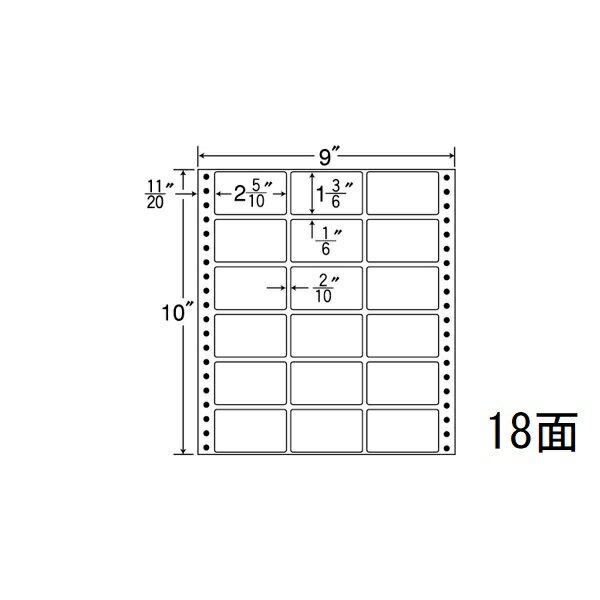 ナナラベル MX9C ナナフォームM 18面3×6 500シートシートサイズ:9"×10"(229mm×254mm)ラベルサイズ:2 5/10"×1 3/6"(64mm×38mm)面付:6面×3面 18面対応プリンタ:ドットプリンタ入数:500折(9,000枚)ナナフォーム 連続ラベルタックシール Mタイプ(レギュラータイプ)●コンピュータ用ラベルの専用タック紙を使用し、最も普及している連続ラベルです。剥離紙は白色クラフトセパです。ナナラベル MX9C ナナフォームM 18面3×6 500シートシートサイズ:9"×10"(229mm×254mm)ラベルサイズ:2 5/10"×1 3/6"(64mm×38mm)面付:6面×3面 18面対応プリンタ:ドットプリンタ入数:500折(9,000枚)ナナフォーム 連続ラベルタックシール Mタイプ(レギュラータイプ)●コンピュータ用ラベルの専用タック紙を使用し、最も普及している連続ラベルです。剥離紙は白色クラフトセパです。