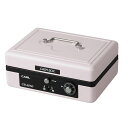 カール キャッシュボックス おしゃれ手提げ金庫 A6 コイントレー 簡易レジ ピンク、ライトグリーン、白、グレー 送料無料