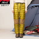 【公式】ナンガ(NANGA) MOUNTAIN LODGE DOWN PANTS / マウンテンロッジダウンパンツ（ウィメンズ) ダウンジャケット レディース 防寒アウター ファッション 冬 撥水 寝袋 冬 アウトドア キャンプ アウトドア用品 軽量ダウン 羽毛 プレゼント ギフト ）ブランド 黒