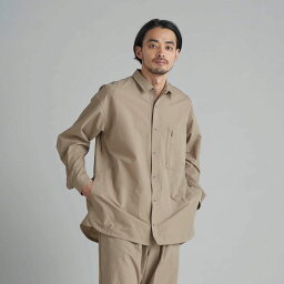 【公式】ナンガ(NANGA) ロングスリーブシャツ 速乾性 通気性 無地 Dot Air® COMFY L/S SHIRT / ドットエア コンフィ ロングスリーブシャツ アウトドア