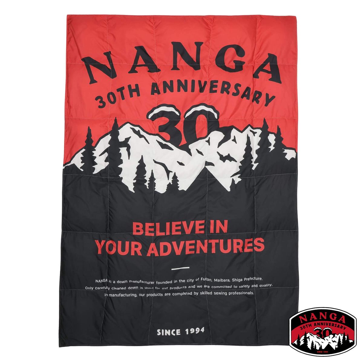 【公式】ナンガ (NANGA) 150cm×210cm NANGA 30TH ANNIVERSARY DOWN BLANKET SINGLE...