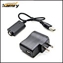 電子タバコ用 USB充電器&ACアダプタセット KAMRY社製 VAPE X6 / X7 純正パーツ 【 電子たばこ タバコ ベイプ 正規品 】