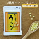 三色ウコンウコン サプリ の決定版! / 精油成分豊富な屋久島春ウコン + ダイエットに人気で品薄のガジュツ(紫ウコン) + クルクミン豊富な秋ウコン 配合