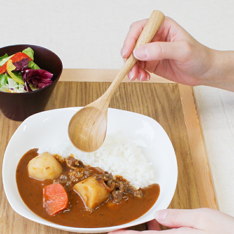 スプーン おしゃれ カトラリー 木 木製 カレ...の紹介画像3