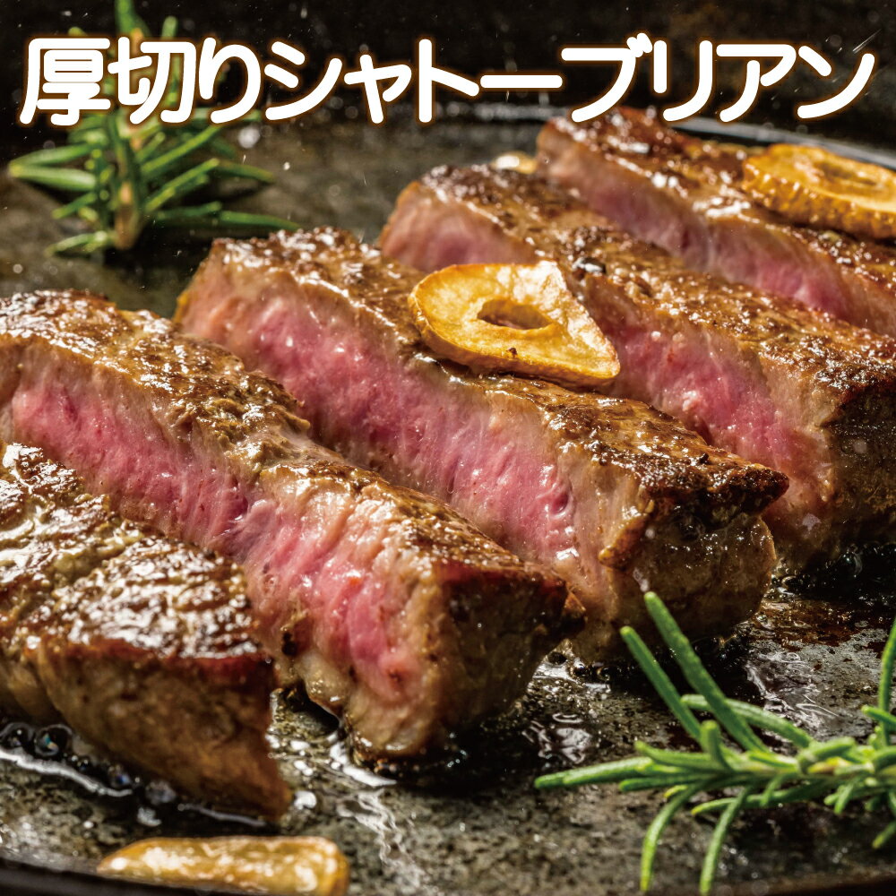 スーパーセール シャトーブリアン(超厚切り2.5cm) 500g・1kg・1.5kg・2kg　 牛肉 牛ヒレ肉 フィレ（加..