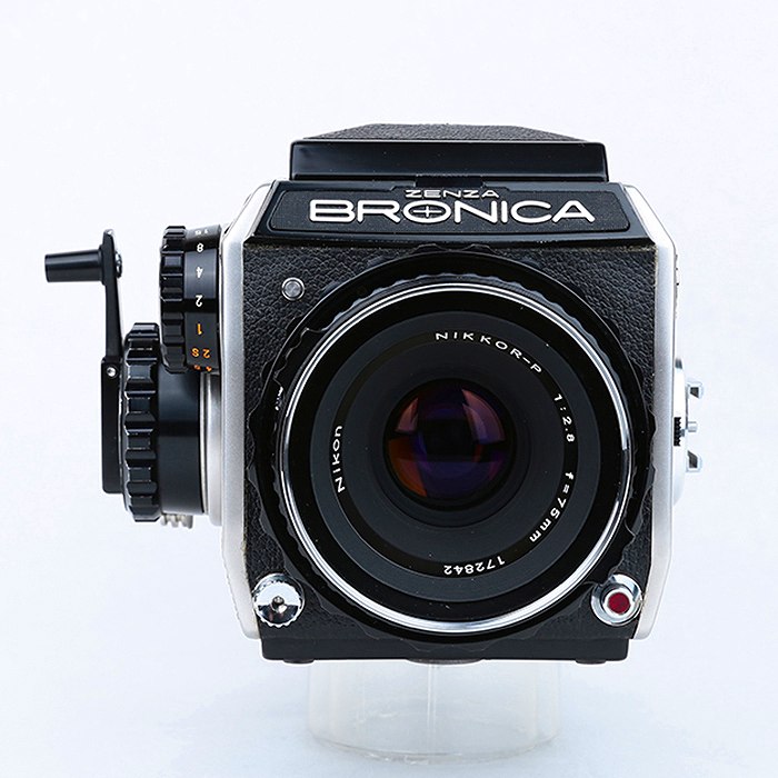 フィルムカメラ, 中判・大判カメラ  () BRONICA ECNIKKOR-P752.8 AB-