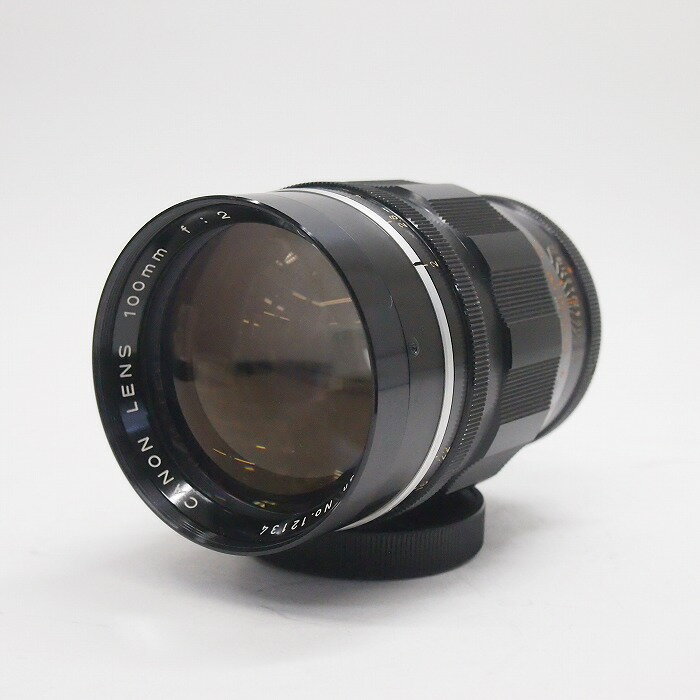 【中古】 (キヤノン) Canon L 100/2 ブラック (L39)【中古レンズ レンジファインダー用レンズ】 ランク..