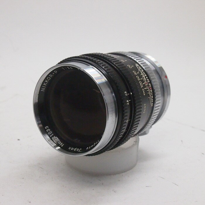 【中古】 (ニコン) Nikon ニッコールP (S) 10.5cm/2.5 ブラック【中古レンズ レンジファインダー用レン..