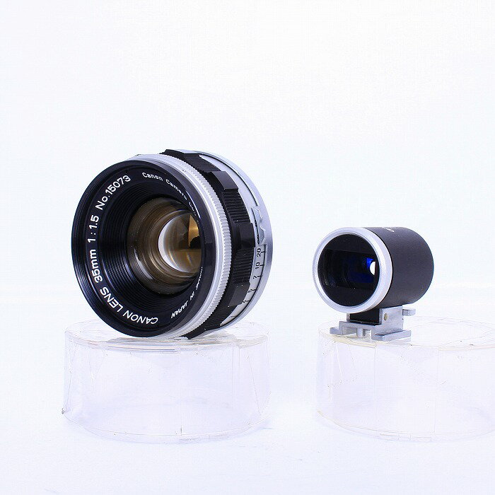 【中古】 (キヤノン) Canon L35/1.5+ファインダー付【中古レンズ レンジファインダー用レンズ】 ランク..