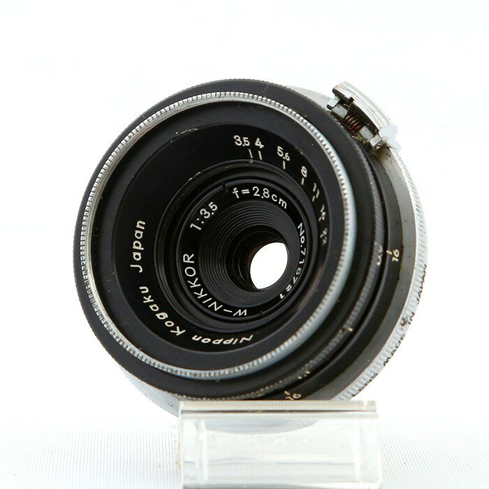 【中古】 (ニコン) Nikon W-NIKKOR (S) 28mm F3.5 ブラック【中古レンズ レンジファインダー用レンズ】..