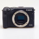 【中古】 (キヤノン) Canon EOS M3 ボデイ ブラツク+EVF-DC1付【中古カメラ デジタル一眼】 ランク:B
