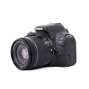 【中古】 (キヤノン) Canon EOS Kiss X9/EF-S18-55 IS STM レンズキット BK【中古カメラ デジタル一眼】 ランク:B