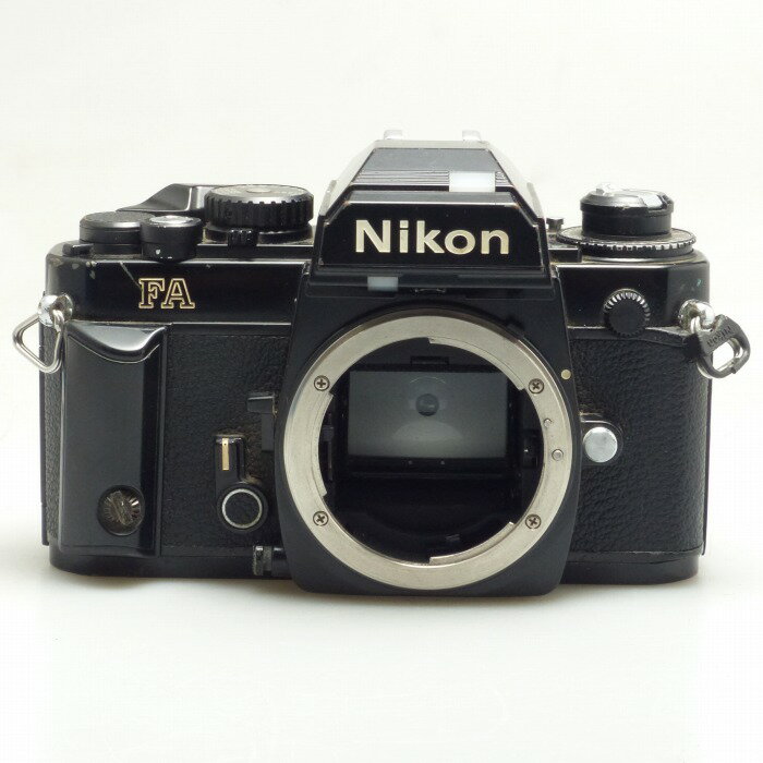 【中古】 (ニコン) Nikon FA ブラック【中古カメラ フィルム一眼】 ランク：C