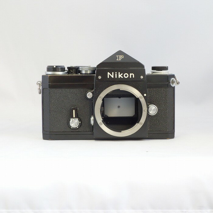 【中古】 (ニコン) Nikon F アイレベル 後期　ブラック【中古カメラ フィルム一眼】 ランク：B