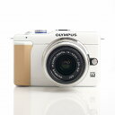 【中古】 (オリンパス) OLYMPUS E-PL1S レンズキット ホワイト【中古カメラ デジタル一眼】 ランク:B