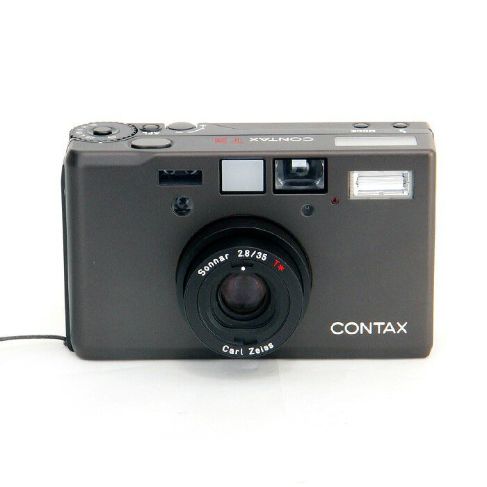 【中古】 (コンタックス) CONTAX T3D チタン ブラツク【中古カメラ フィルムカメラ】 ランク：AB