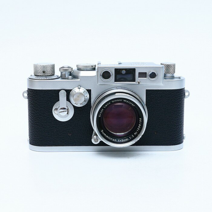 【中古】 (ライカ) Leica IIIg+Summicron50/2【中古カメラ レンジファインダー】 ランク：B