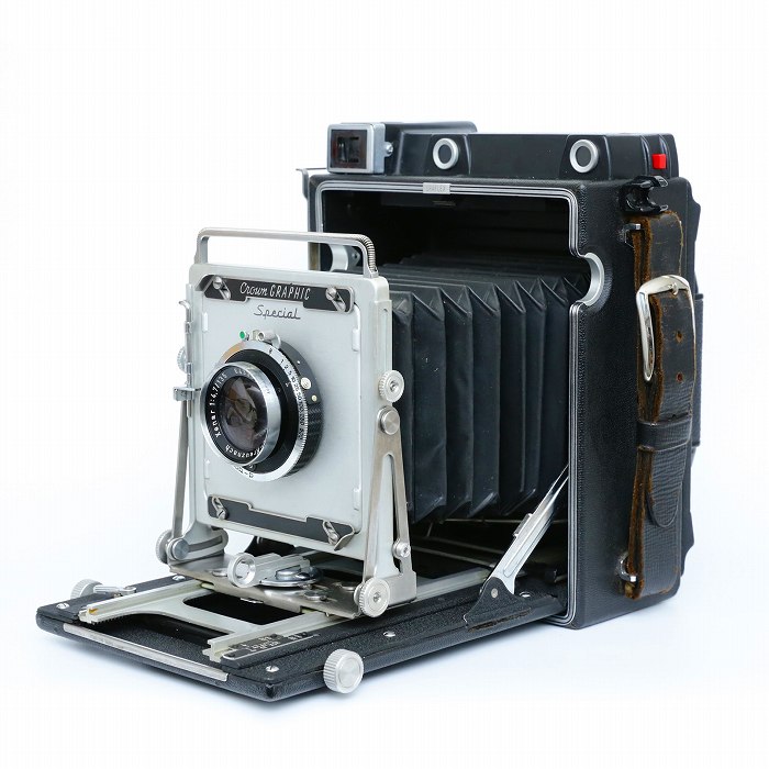 【中古】 (グラフレックス) Graflex クラウングラフィックスペシャル+クセナー135/4.7【中古カメラ 大判カメラ】 ランク：C