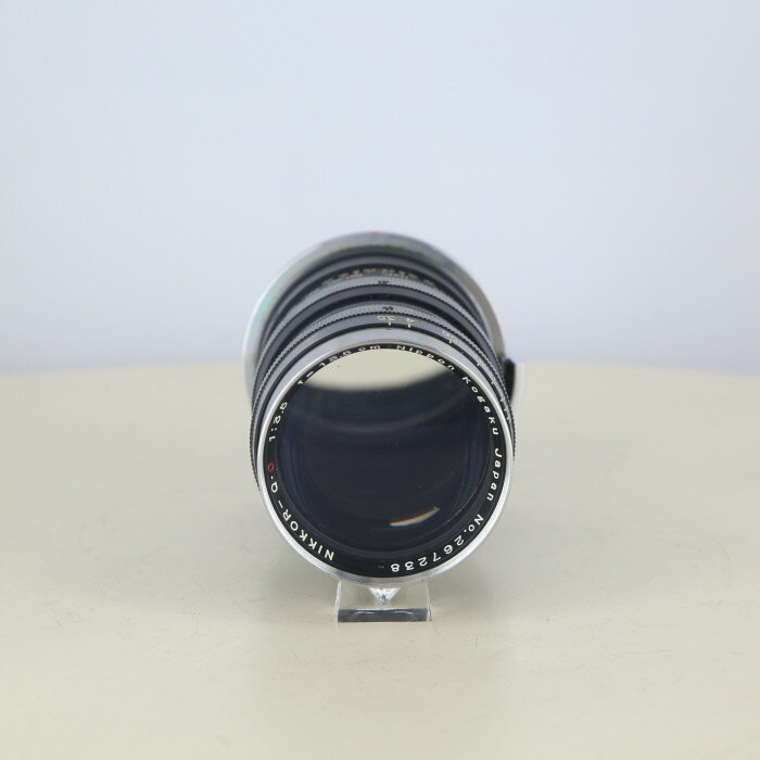 【中古】 (ニコン) Nikon NIKKOR-Q S用 135/3.5 ブラック【中古レンズ レンジファインダー用レンズ】 ..