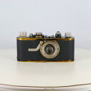 【中古】 (ライカ) Leica A型 ブラック 近接新エルマー 50/3.5付【中古カメラ レンジファインダー】 ランク:B