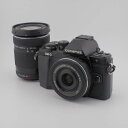 【中古】 (オリンパス) OLYMPUS OM-D E-M10 Mk2 EZ Wズームキツト BK【中古カメラ デジタル一眼】 ランク:B