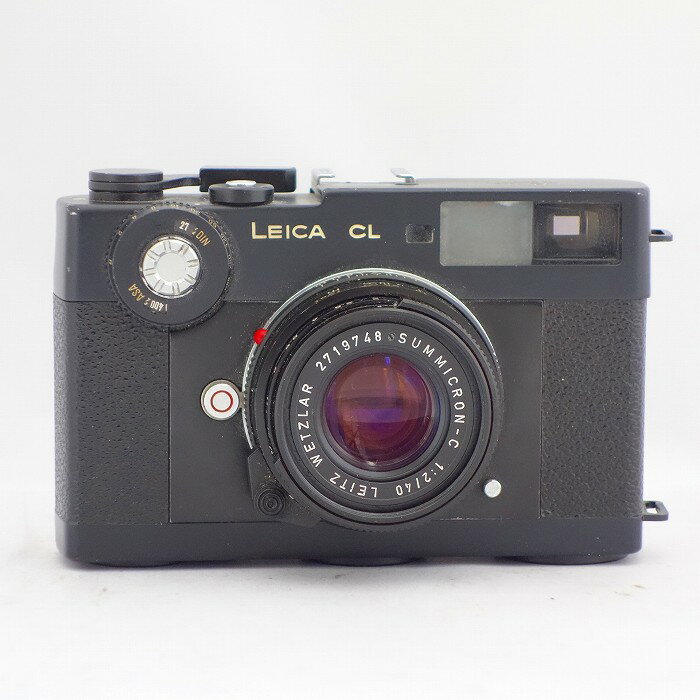 【中古】 (ライカ) Leica CL + ズミクロン40/2【中古カメラ レンジファインダー】 ランク：C