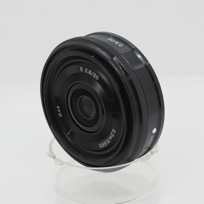 【中古】 (ソニー) SONY E20/2.8 (SEL20F28)【中古レンズ AFレンズ】 ランク：B