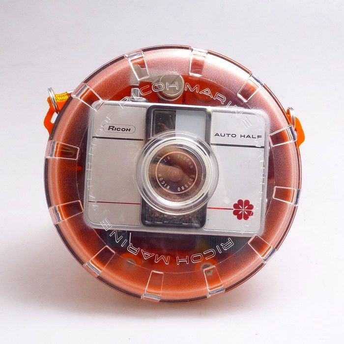 【中古】 (リコー) RICOH AUTO HALF E + リコーマリーン【中古カメラ フィルムカメラ】 ランク：B