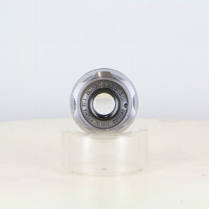 【中古】 (ミノルタ) MINOLTA スーパーロッコール45/2.8 前期型　L39マウント【中古レンズ レンジファ..