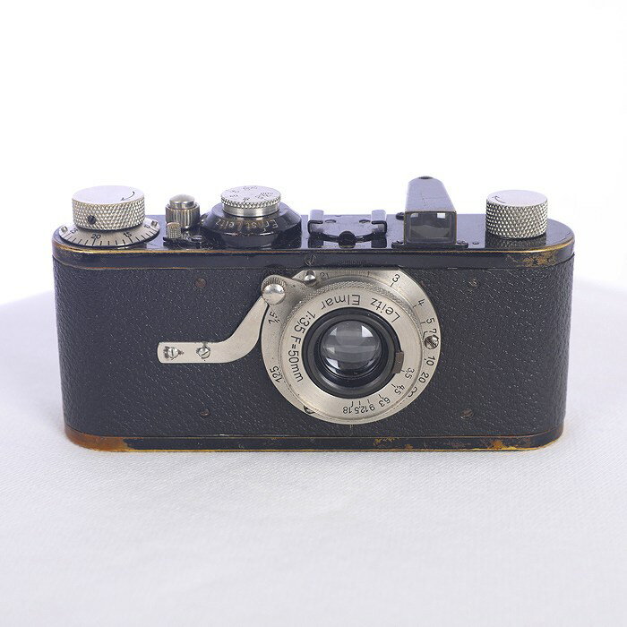 【中古】 (ライカ) Leica A型（新エルマー50/3.5）【中古カメラ レンジファインダー】 ランク：B