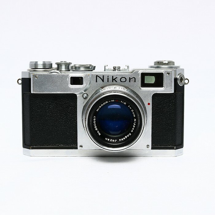 【中古】 (ニコン) Nikon S2 前期+NIKKOR-H・C50/2【中古カメラ レンジファインダー】 ランク：B-