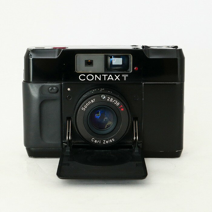 【中古】 (コンタックス) CONTAX T ブラック【中古カメラ フィルムカメラ】 ランク：B