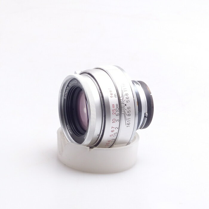 【中古】 (コニカ) KONICA HEXANON L 50/F2.4 沈胴 シルバー (1500本限定)【中古レンズ レンジファイン..