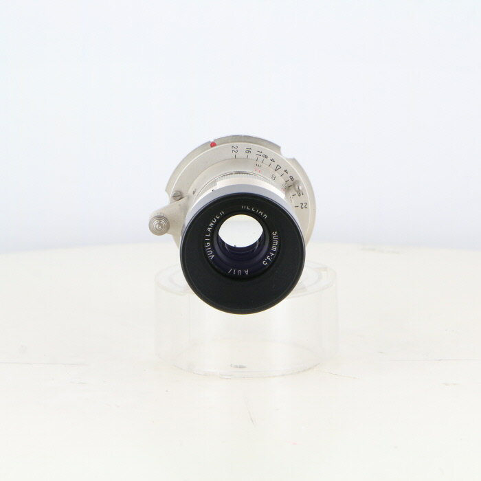 【中古】 (フォクトレンダー) Voigtlander HELIAR　50/3.5　ニッケルメッキ　Mマウント改造【中古レン..