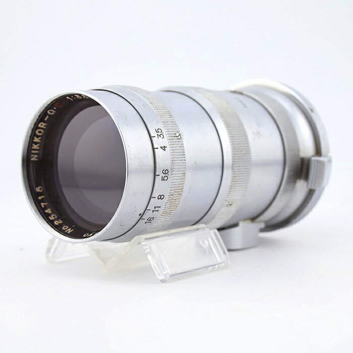 【中古】 (ニコン) Nikon S用 NIKKOR-Q・C 13.5cm/3.5 クローム【中古レンズ レンジファインダー用レン..