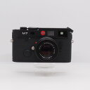 【中古】 (ライカ) Leica M7エングレーブ ブラッククローム標準セット0.72 10546【中古カメラ レンジファインダー】 ランク:AB