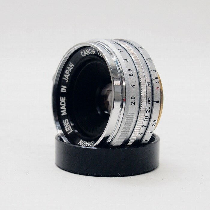【中古】 (キヤノン) Canon L 28/2.8+ビューファインダー【中古レンズ レンジファインダー用レンズ】 ..