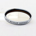 【中古】 (ライカ) Leica UVaフィルター E39 (Leitz刻印) シルバー【中古アクセサリー 中古アクセサリー】 ランク:B