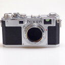 【中古】 (ニコン) Nikon S2 前期 クローム【中古カメラ フィルム一眼】 ランク:B
