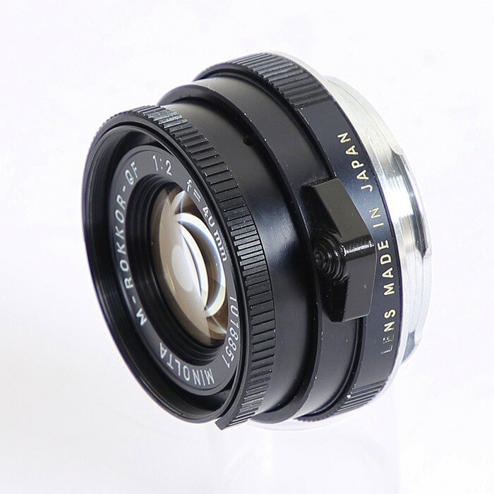 【中古】 (ミノルタ) MINOLTA Mロッコール M40/2 QF (CL用)【中古レンズ レンジファインダー用レンズ】..