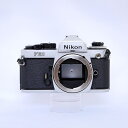 【中古】 (ニコン) Nikon FE2 シルバー【中古カメラ フィルム一眼】 ランク:B