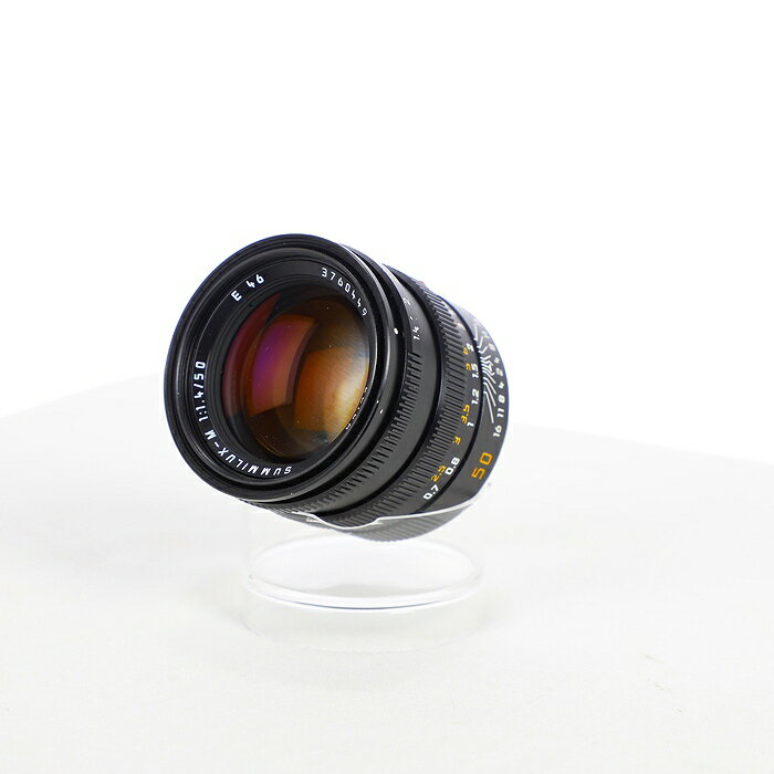 【中古】 (ライカ) Leica ズミルックス M50/1.4 フード組込【中古レンズ レンジファインダー用レンズ】..