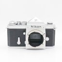 【中古】 (ニコン) Nikon Fアイレベル シルバー【中古カメラ フィルム一眼】 ランク:B