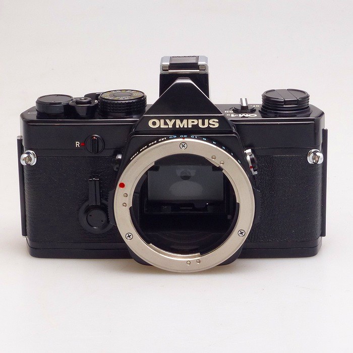 【中古】 (オリンパス) OLYMPUS OM-1N ブラック【中古カメラ フィルム一眼】 ランク：B