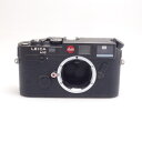 【中古】 (ライカ) Leica M6 ブラック LEITZ WETZLAR 刻印【中古カメラ レンジファインダー】 ランク:B