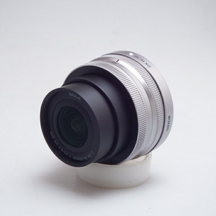 Rakuten - 【中古】 (ニコン) Nikon Z DX 16-50/3.5-6.3 VR シルバー【中古レンズ AFレンズ】 ランク：B
