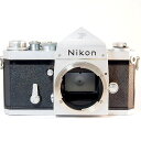 【中古】 (ニコン) Nikon Fアイレベル 前期 シルバー【中古カメラ フィルム一眼】 ランク:B
