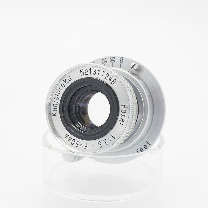 【中古】 (コニカ) KONICA Hexar 50/3.5 (L39) 沈胴【中古レンズ レンジファインダー用レンズ】 ランク..